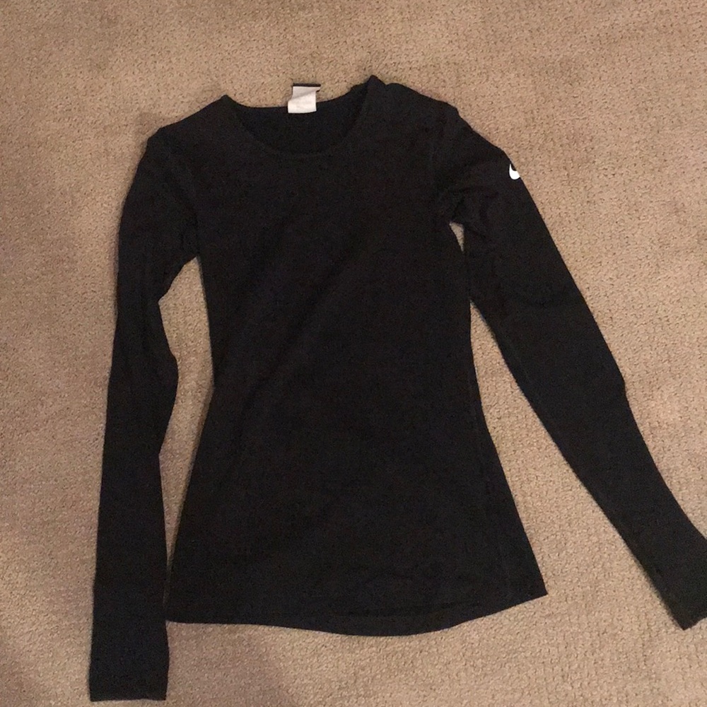 Black Nike Dri-Fit Pro Long Sleeve XS